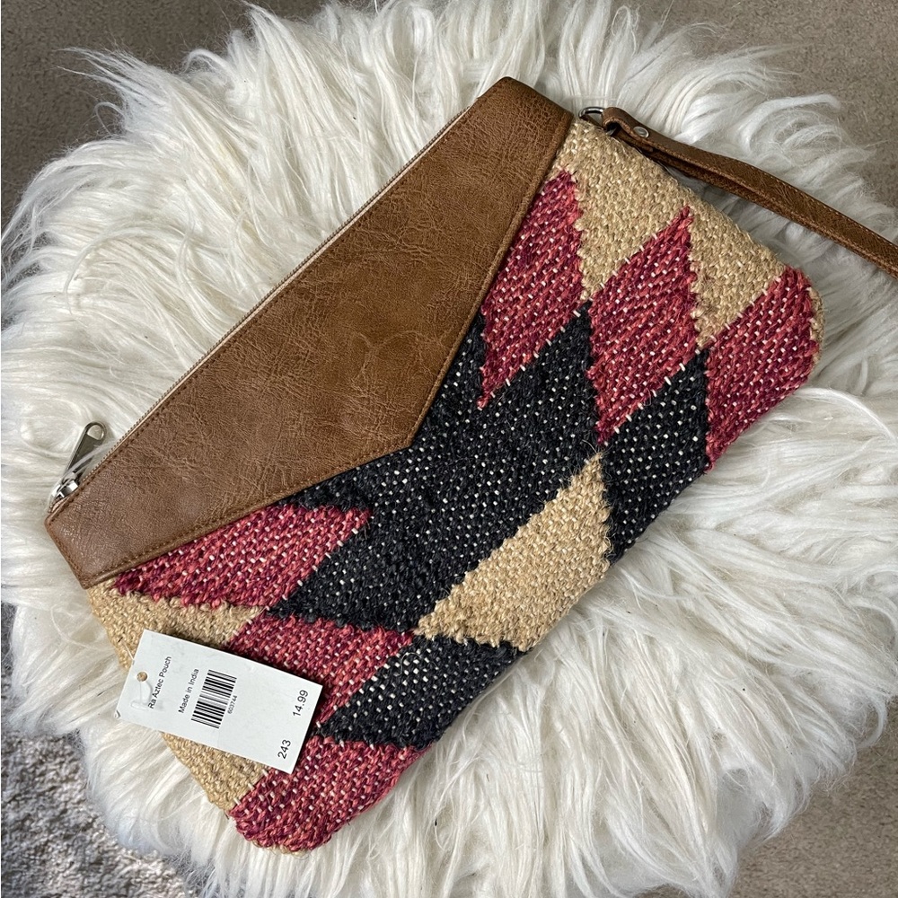 Aztec Pattern Clutch